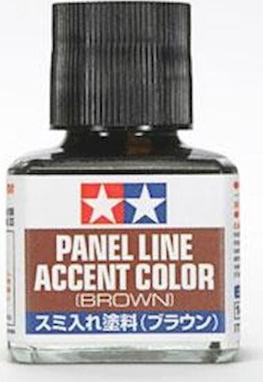 Tamiya Panel Line Accent Color (Brown) (40ml)